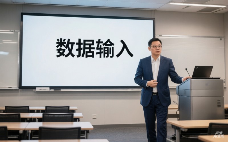 数据输入示范教程